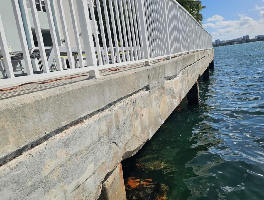 Cathodic Protection for Seawalls & Rebar Corrosion