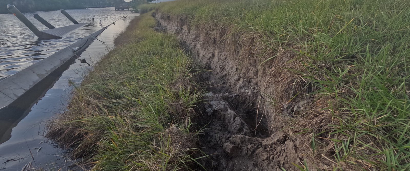 How Boat Wake Erodes a Seawall Toe in Coconut Grove